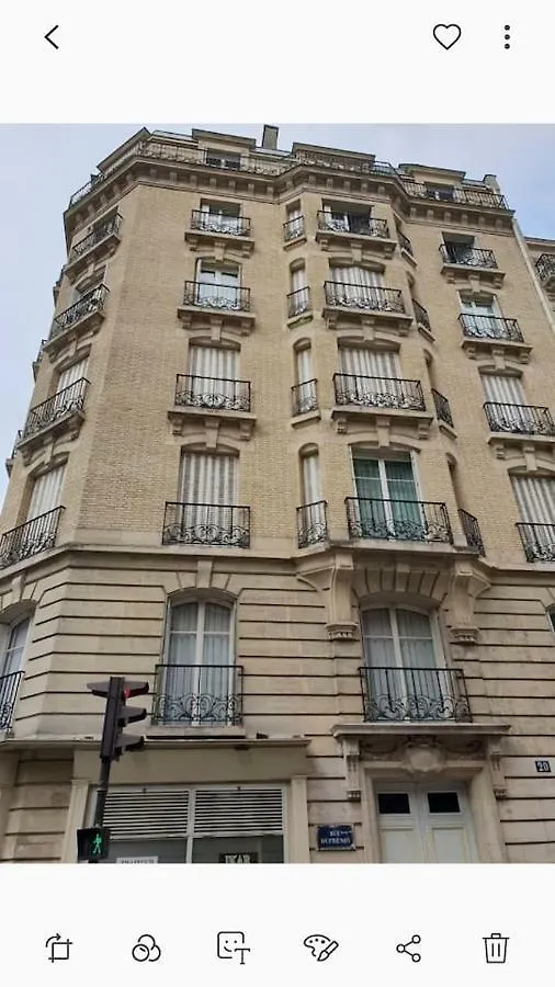 Appartement Magnifique Studio Vue Sur Tour Eiffel 16 Porte Dauphine Paris