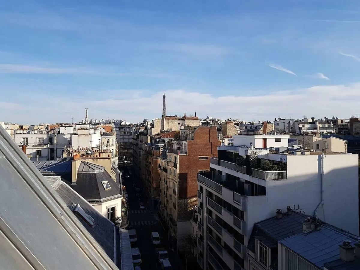 דירה Amazing Studio Eiffel Tower View 16